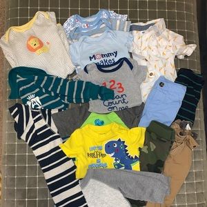 Baby boy clothing lot- 6-12 months